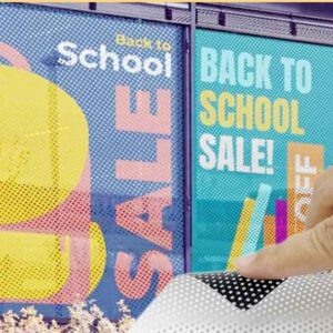 cetak stiker One Way Vision